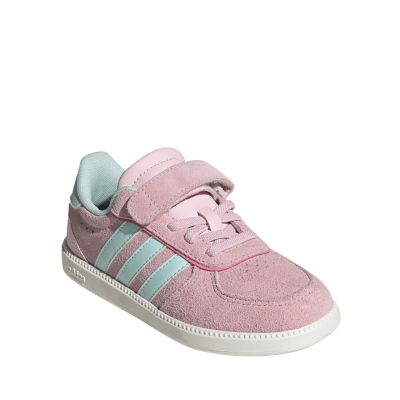 2. Adidas Breaknet Sleek pink and mint kids' shoes JS0136