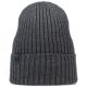 Buff Knitted Norval Beanie 12424293010 Grey One Size