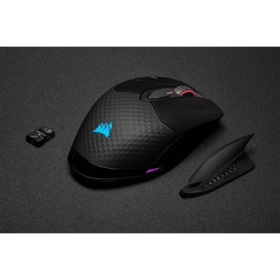 19. Corsair Dark Core RGB PRO Wireless Gaming Mouse - Black