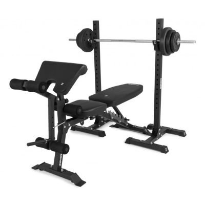 2. ZIPRO SUPERSET Adjustable Workout Bench Adjustable Backrest Adjustable Seat Gym, Home Black