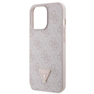 7. Guess GUHCP13XP4TDSCPP case for iPhone 13 Pro Max 6.7" - pink Crossbody 4G Metal Logo