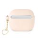 2. Guess GUA3LSCHSP AirPods 3 cover pink/pink Silicone Charm Heart Collection