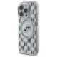 2. Karl Lagerfeld IML Monogram Karl & Choupette Head MagSafe iPhone 16 Pro Case - Clear