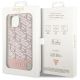 8. Guess GUHMP14MHGCFSEP iPhone 14 Plus 6.7" pink/pink hard case GCube Stripes MagSafe