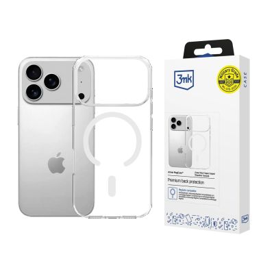 15. 3mk Armor MagCase for iPhone 17 Pro - Transparent