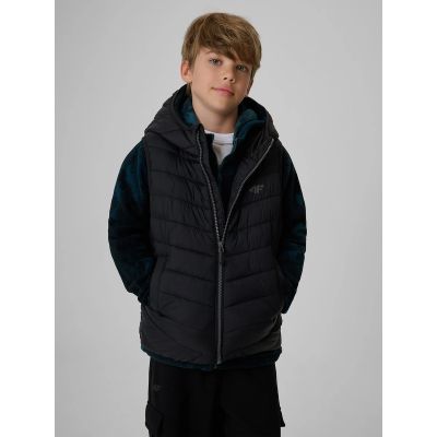 Boy's vest with synthetic filling 4F 4FJRAW26TVJAM431-20S