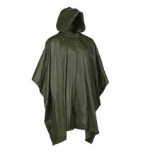 Mil-Tec Rain Poncho - PVC - OD Green - 10628501