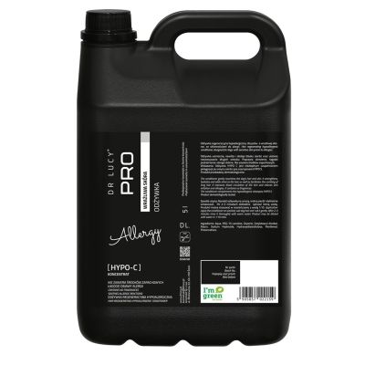 2. DR LUCY - PRO HYPO C 5 L - HYPOALLERGENIC CONDITIONER FOR DOGS