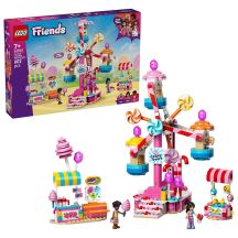 LEGO Friends 42700 - Cukierkowo-babeczkowy diabelski młyn