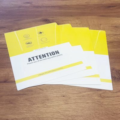 4. 20 pcs. Hydrogel foil for the tablet, self-healing for cutting with a plotter (29 cm x 22.5 cm)
