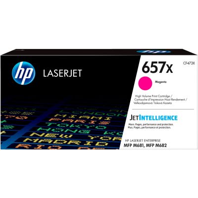 23. LASERJET TONER CRTG/657X HIGH YIELD MAGENTA