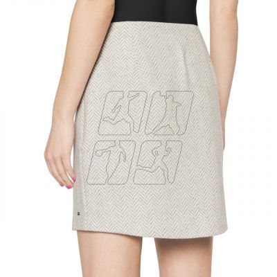 7. Tommy Hilfiger Wool Blend Skirt W WW0WW33064