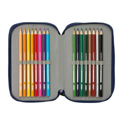 6. FC Barcelona triple filled pencil case 37 PCS 412629857