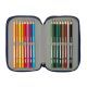 6. FC Barcelona triple filled pencil case 37 PCS 412629857