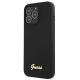 3. Guess GUHMP13LLSLMGBK iPhone 13 Pro / 13 6.1" black/black hardcase Silicone Script Gold Logo MagSafe