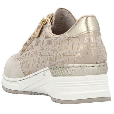 4. Rieker W N4316 RKR760 wedge sneakers