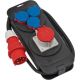 3. Brennenstuhl 1151600010 PDU power distributor 4 x network sockets Black, Blue, Red