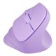 9. NATEC CRAKE 2 VERTICAL MOUSE WIRELESS 2400DPI BLUETOOTH 5.2 + 2.4GHZ PURE LAVENDER