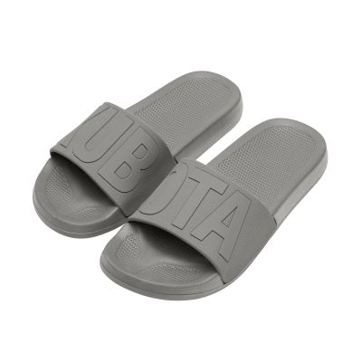 7. Kubota basic plain pool flip-flops gray K25SS-101-005-22-1