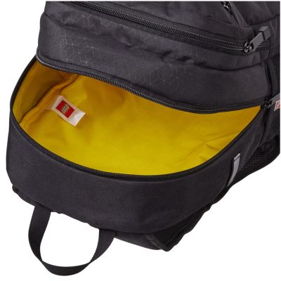 4. LEGO Bricks Extended Backpack 20222-2511 Black One size