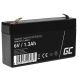 3. GREEN CELL GEL BATTERY AGM13 6V 1.3AH
