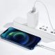9. Baseus Superior USB - Lightning cable 2.4A 0.25 m White (CALYS-02)