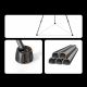 15. Professional Ugreen LP661 tripod for smartphones and cameras - black and gray