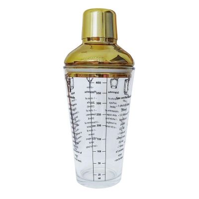 4. ALPINA GLASS COCKTAIL SHAKER 450ML