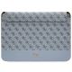 Guess 4G Stripe Metal Logo case for a 14" laptop - blue