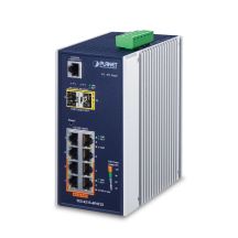 PLANET IGS-4215-4P4T2S Network Links Managed L2/L4 Gigabit Ethernet (10/100/1000) Supports PoE Blue, White
