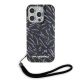 2. Karl Lagerfeld Zebra With Cord iPhone 15 Pro Max Case - Purple