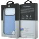 8. Mercedes Leather Mesh with Bow Line MagSafe Case for iPhone 18 Pro Max / 17 Pro Max - Blue