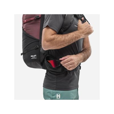 7. MILLET Ubic 25 Black and Purple Backpack