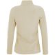 3. Women's long-sleeve 1/4-zip top PROTEST Mutez, beige