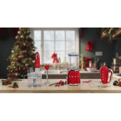 11. Smeg HMF01RDEU Mixer Hand Mixer 250W Red