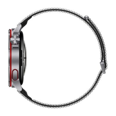 5. Huawei GT Runner 2 3.35 cm (1.32") AMOLED Digital 466 x 466 px Touchscreen Titanium GPS