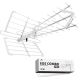 Directional DVB-T2 antenna Spacetronik EOS PRO Combo UHF+VHF LTE 5G (white)