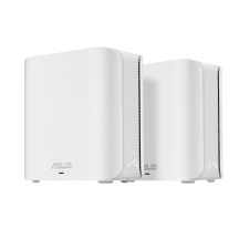 ASUS ZenWiFi BD4 Dual-Band WiFi 7 Mesh, 3600 Mbps, 2-Pack, Dual 2.5G Ports, Security and Parental Controls Included, Smart Home Master SSIDs