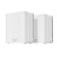 ASUS ZenWiFi BD4 Dual-Band WiFi 7 Mesh, 3600 Mbps, 2-Pack, Dual 2.5G Ports, Security and Parental Controls Included, Smart Home Master SSIDs