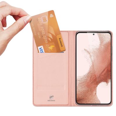 2. Dux Ducis Skin Pro case for Samsung Galaxy S23+ flip cover card wallet stand pink