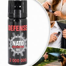 PEPPER SPRAY DEFENCE NATO GEL 2MLN CONE 50ML 40050-C SHARG