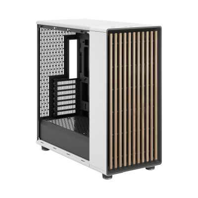 4. Fractal Design North XL RC Chalk TG Transparent Case, Midi-Tower, ATX, Tempered Glass - White