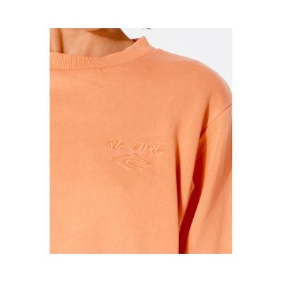 4. RIP CURL Icons Of Surf Crew sweatshirt - coral