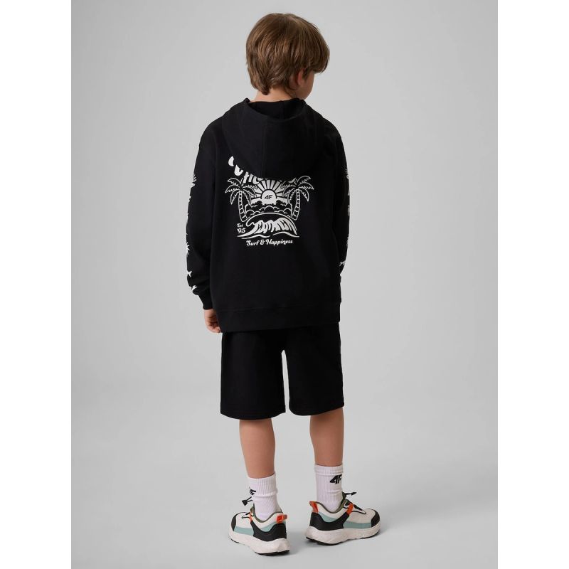 2. Boy's loose hooded sweatshirt 4F 4FJRSS26TSWSM3052-20S