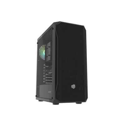 54. FURY COMPUTER CASE FURY SHOBO RGB MIDI TOWER WITH WINDOW BLACK