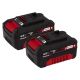 3. Battery 18 V 2 x 4.0 Ah EINHELL