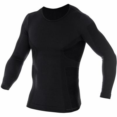 4. Brubeck Comfort Wool M LS11600 Thermoactive T-shirt