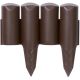 2. GARDEN PALISADE LAWN EDGE 250CM IPBO BROWN