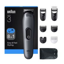 Braun AIO3540 Hair Trimmer Black, Gray 14 Nickel-Metal Hydride (NiMH)
