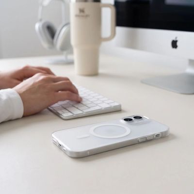 5. Tech-Protect MagZero MagSafe Case for iPhone 17 - Matte White